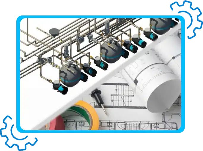 A 360 Manutenção desenvolve projetos elétricos e hidráulicos, garantindo eficiência e conformidade técnica para diversos setores.